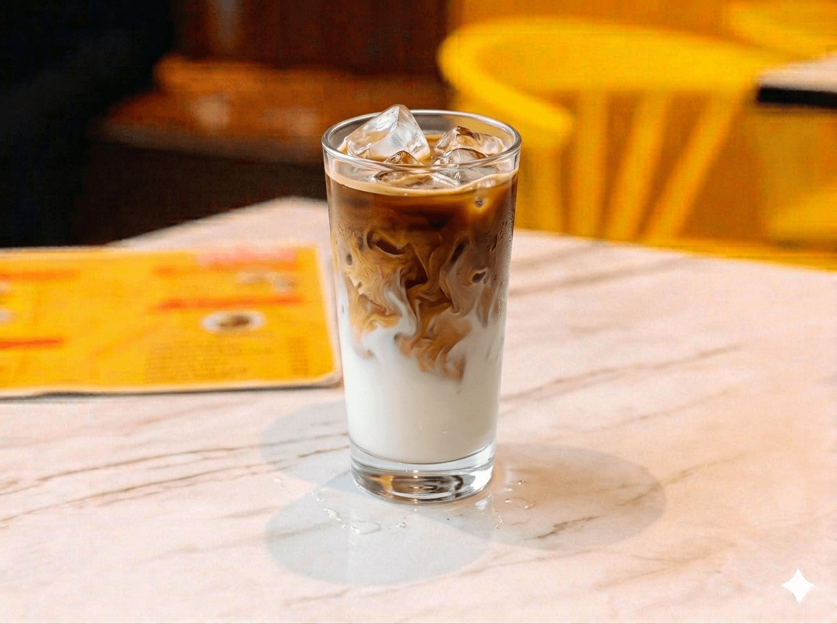 Iced Flavored Latte